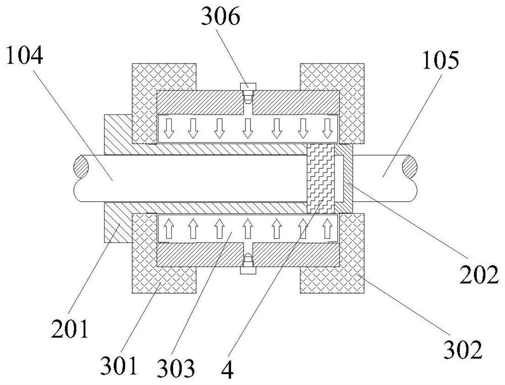 Dynamic shearing and friction measuring device and method based on Hopkinson pressure bar