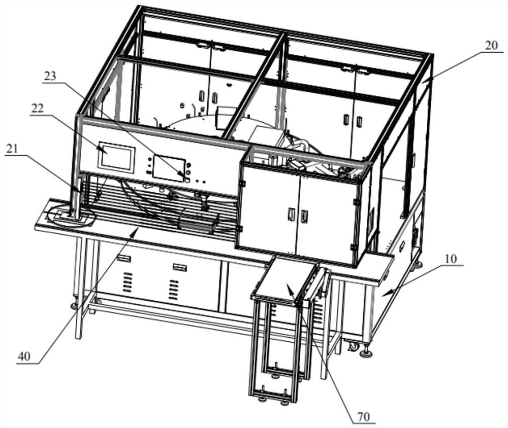 Multi-station OTP burning machine table used for medium-sized screen