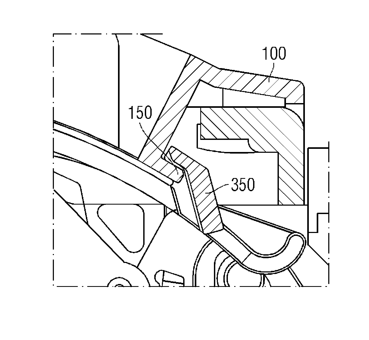 Device for locking a cover of an electrical switch