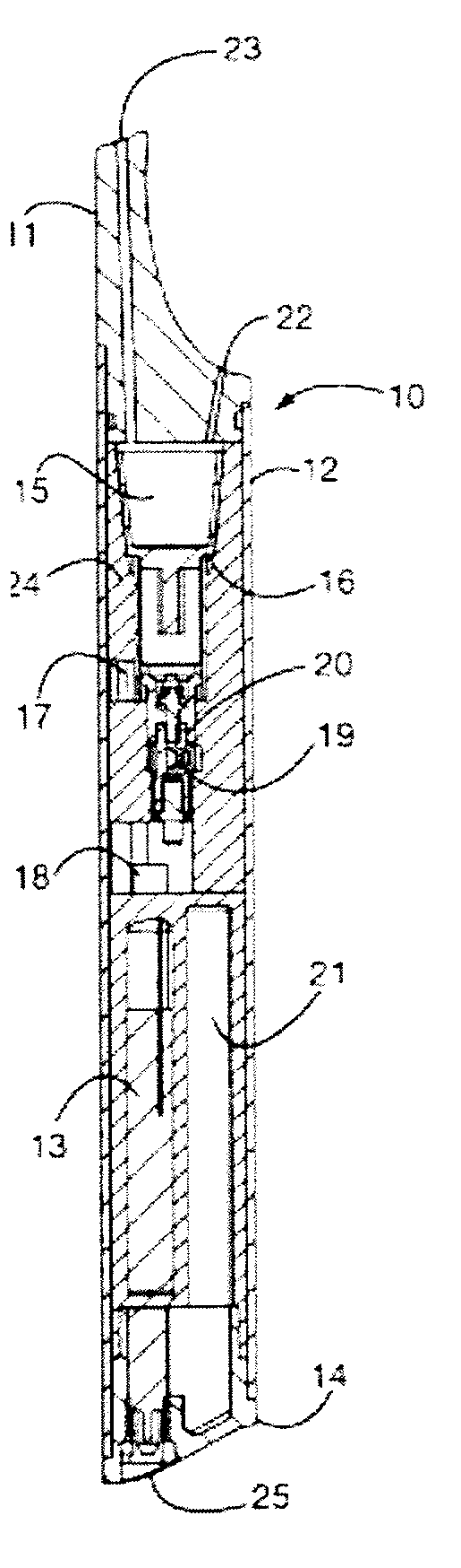 Portable devices for generating an inhalable vapor