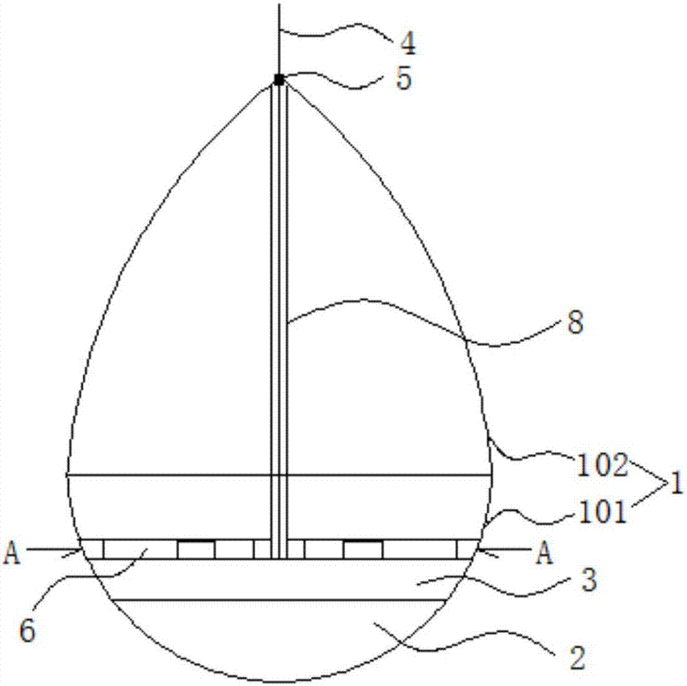 Satellite positioning rescuing device for ship