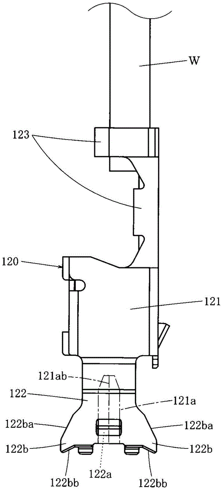 Electrical connector with binding detection unit