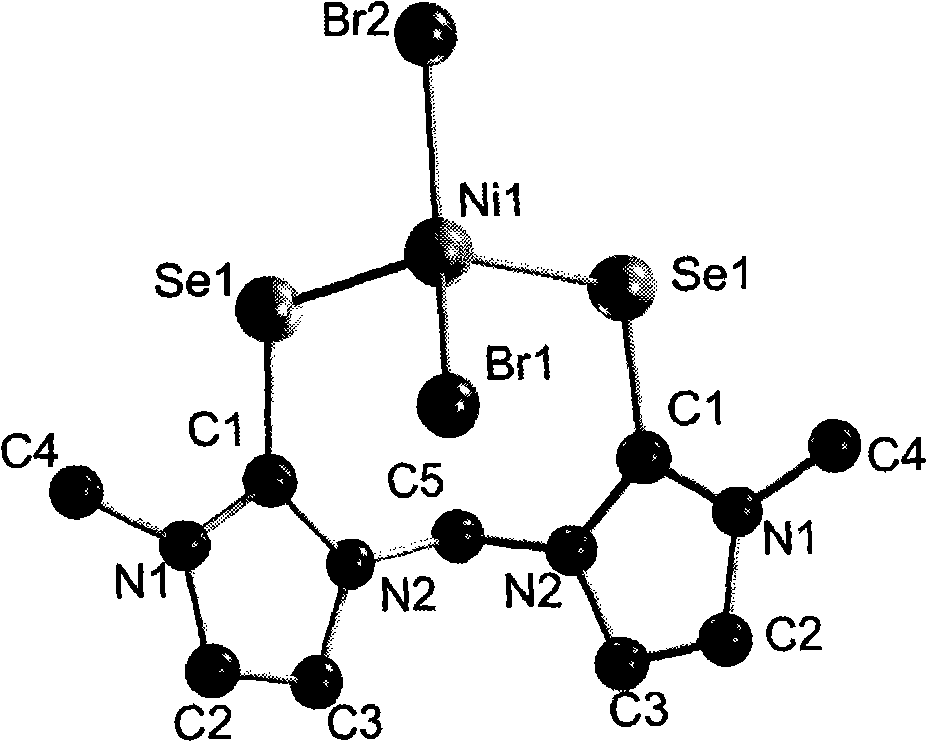 Carbon nickel series olefin polymerization catalyst containing sulfur family elements as well as preparation and uses thereof