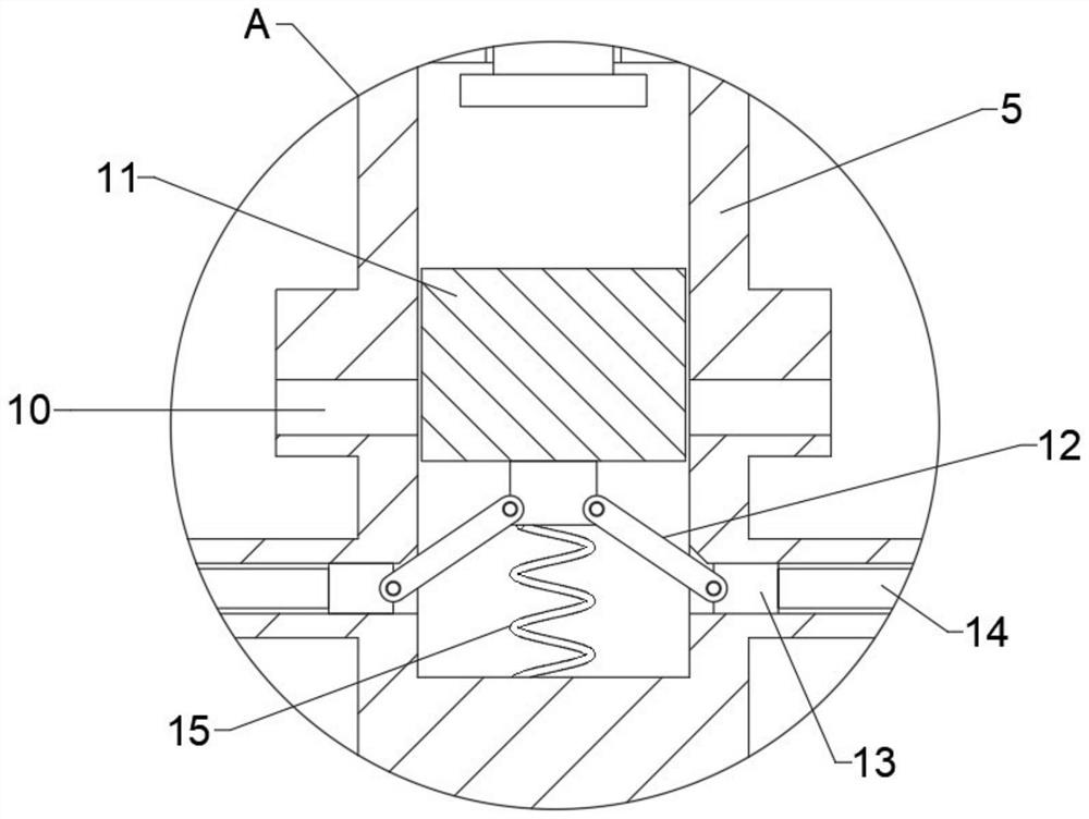 Asphalt paving device for road construction