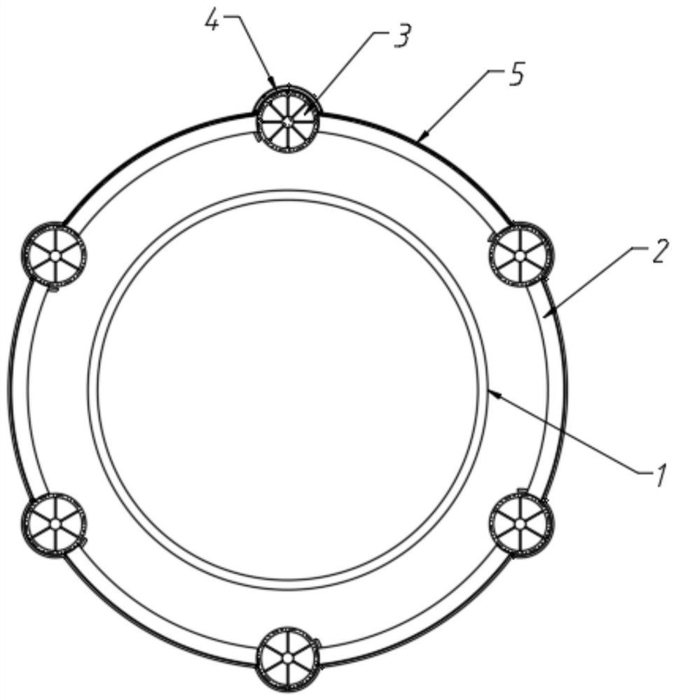 Rapid heat dissipation shell for outdoor laser