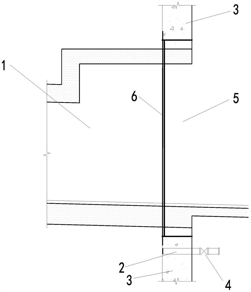 Drainage structure of open caisson of rotational flow pool - Eureka ...