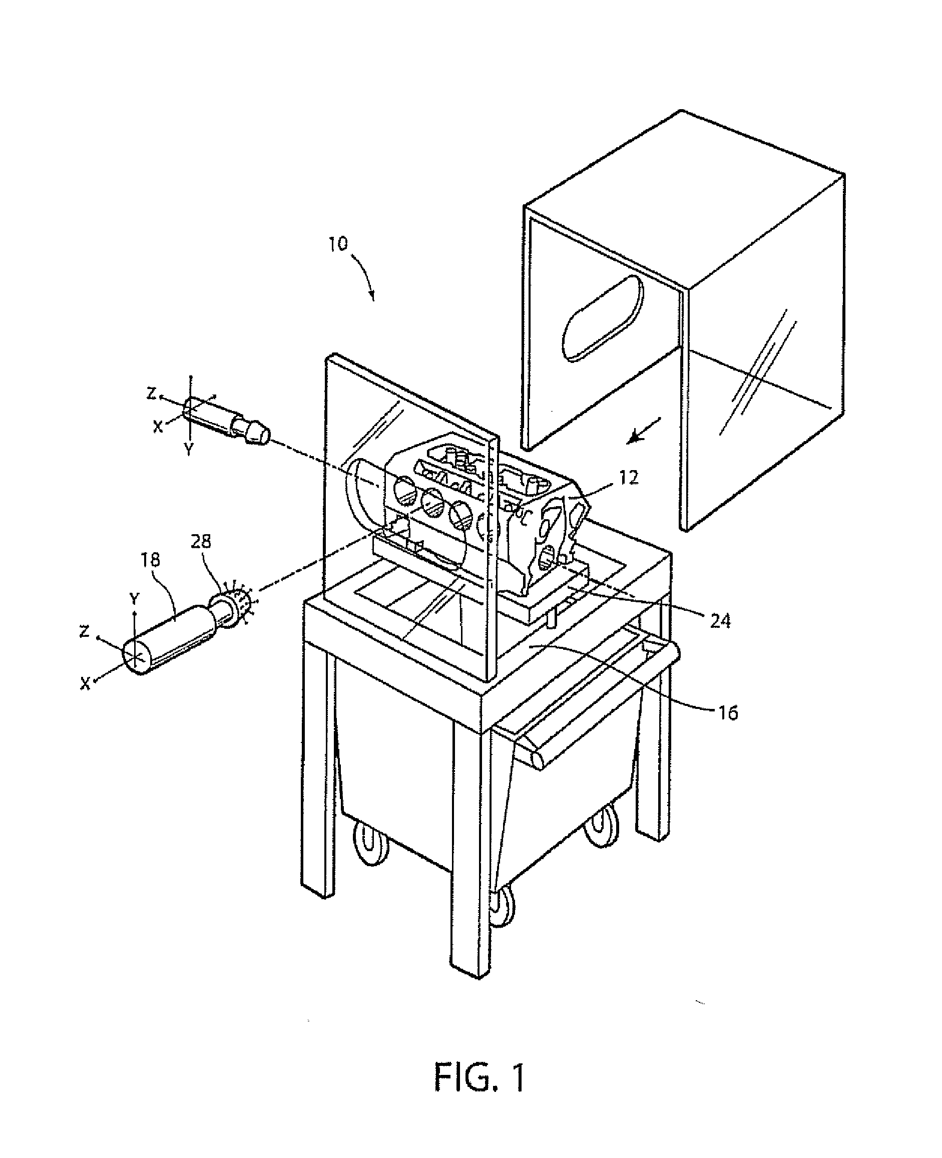 Apparatus for inspecting machined bores