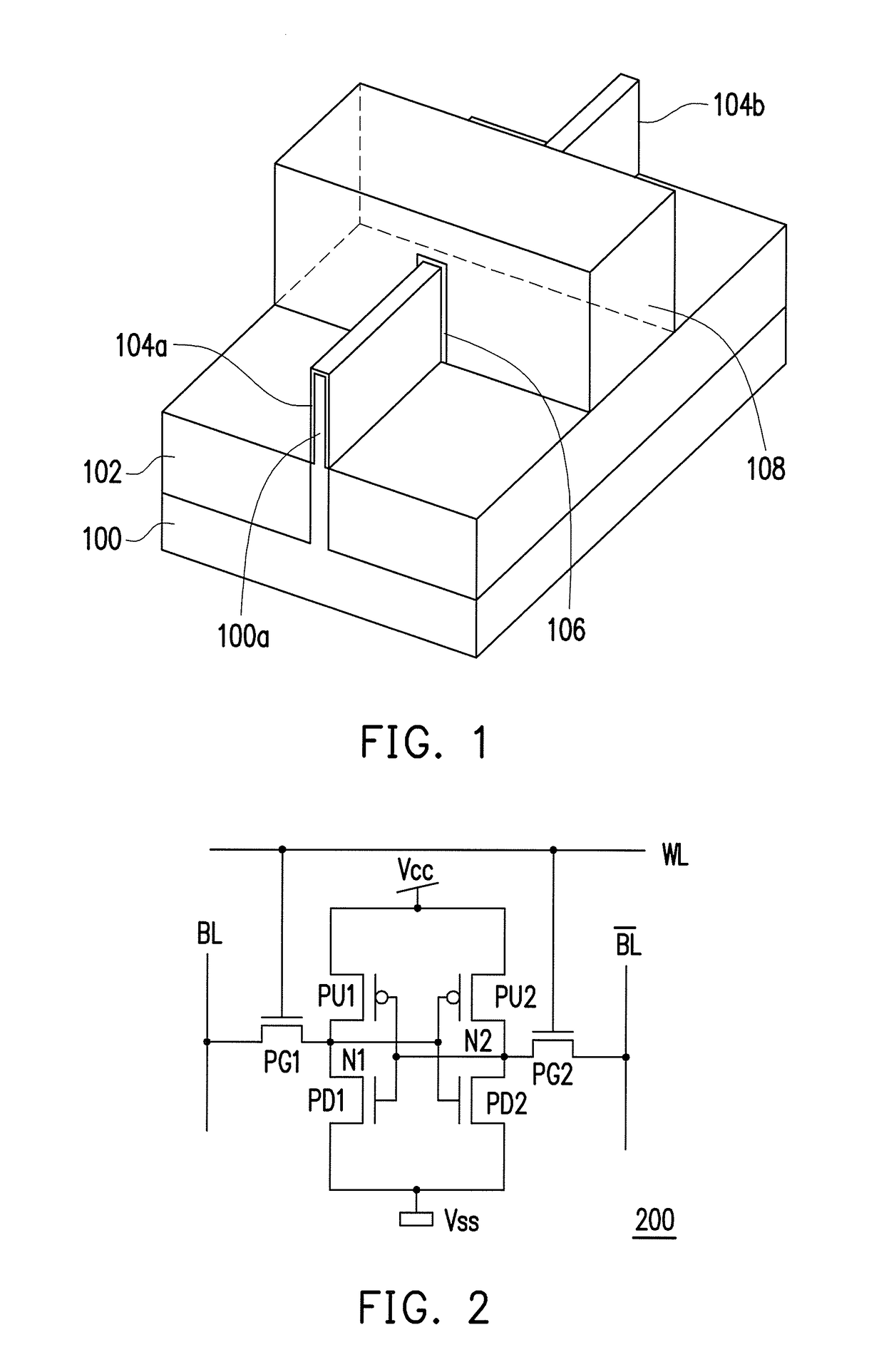Electronic circuit of fin FET and methof for fabricating the electronic circuit