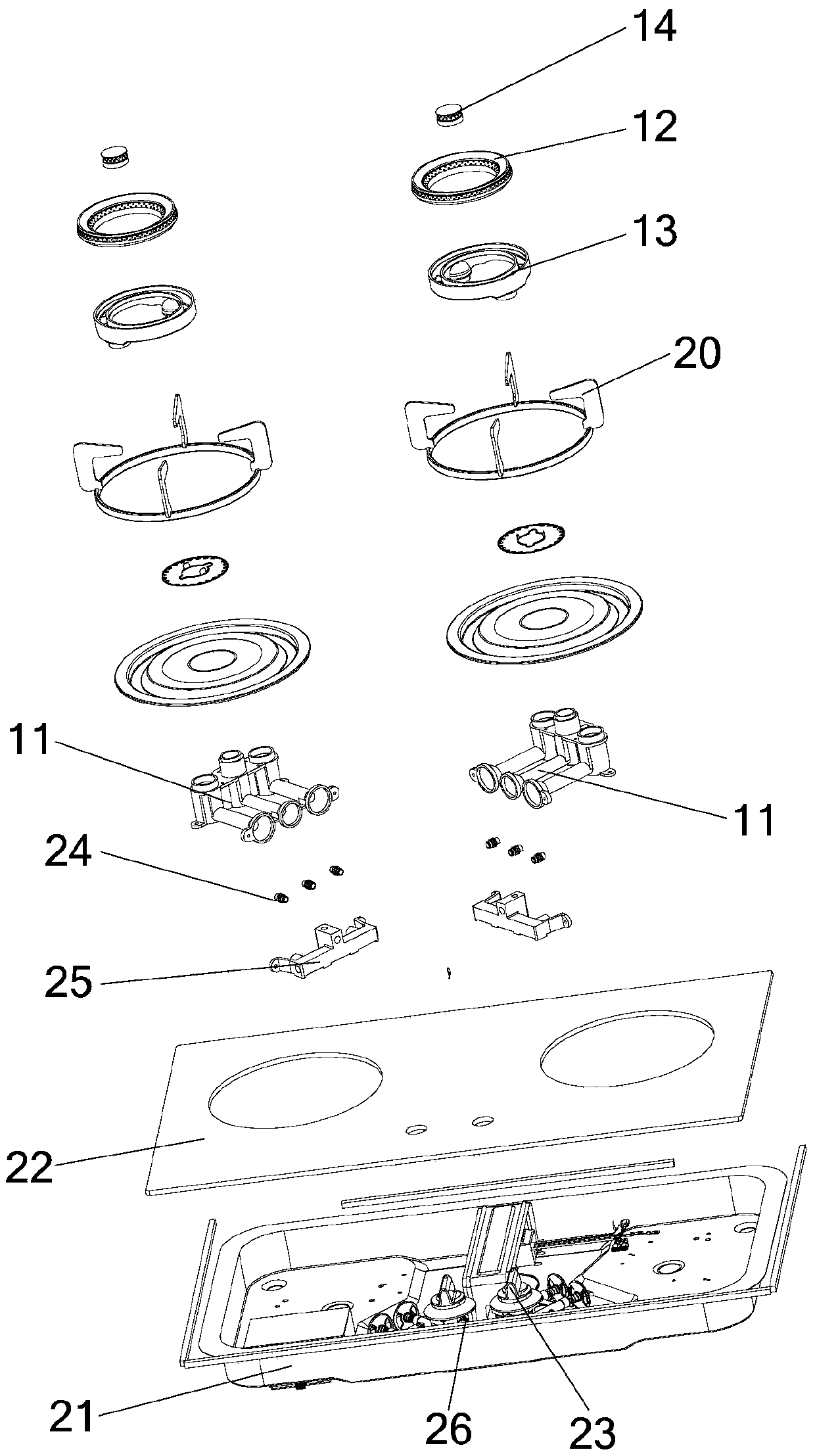 Burner Assemblies and Gas Hobs