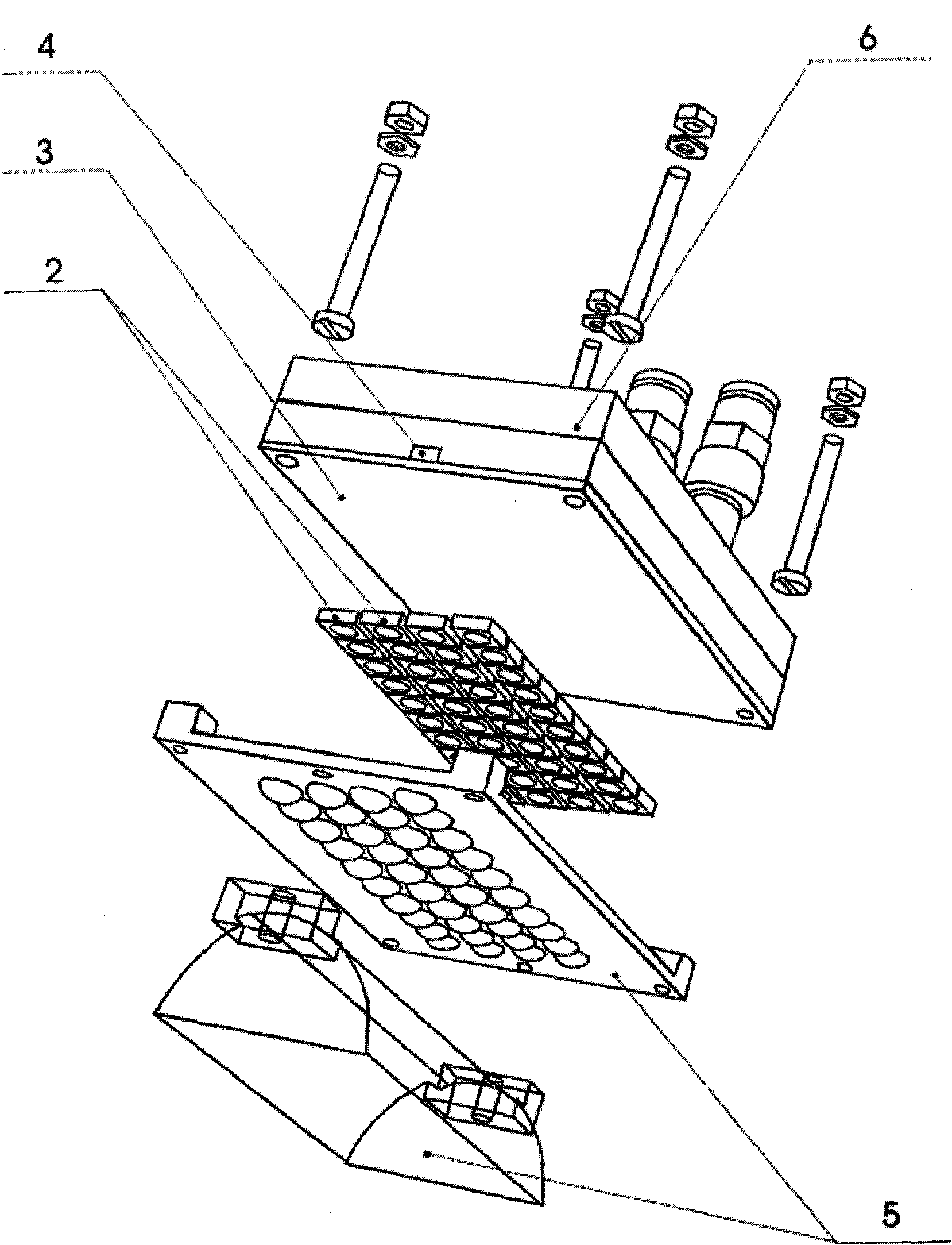 Method for curing substances by UV radiation, device for carrying out said method and ink cured by UV radiation