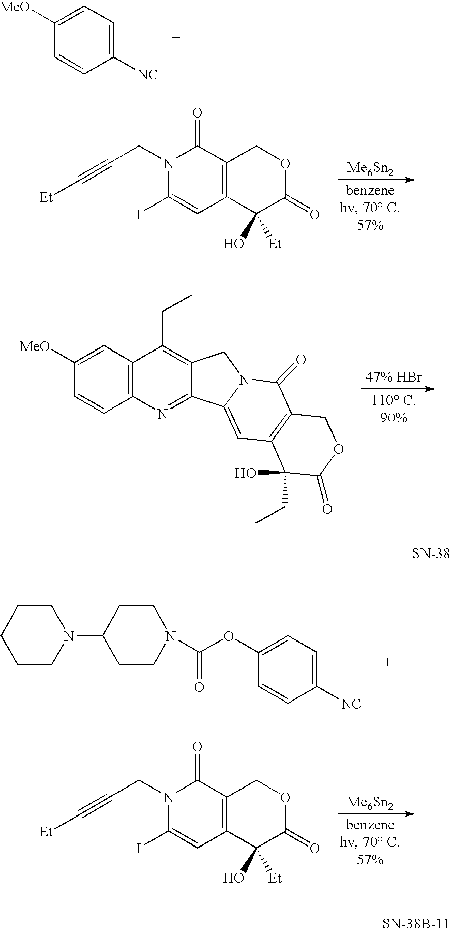 Method of synthesizing camptothecin-relating compounds