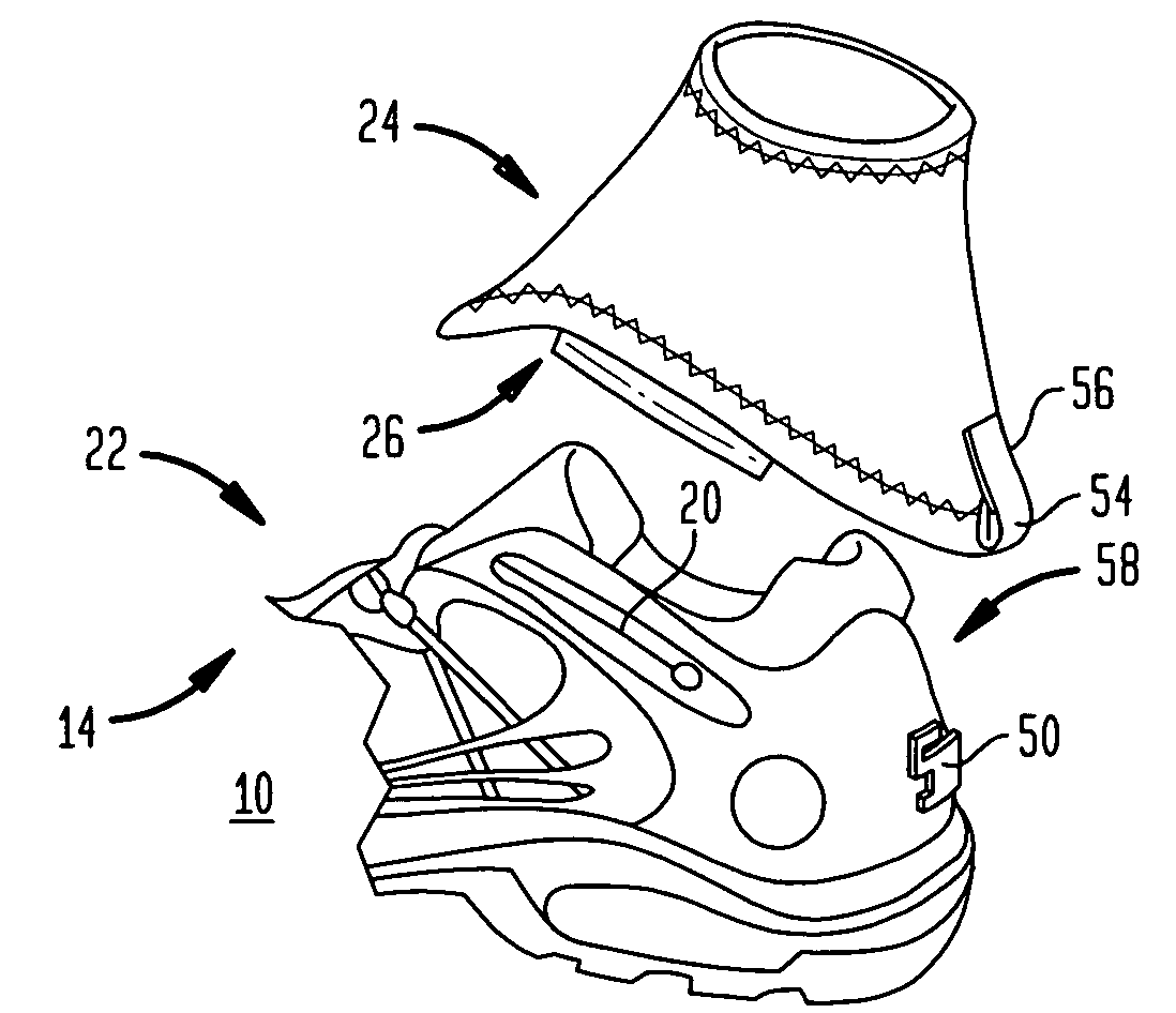 Removable shoe coverings