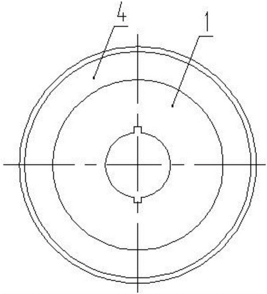 Cast copper rotor of motor