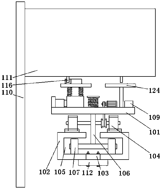 An electric meter automatic closing device