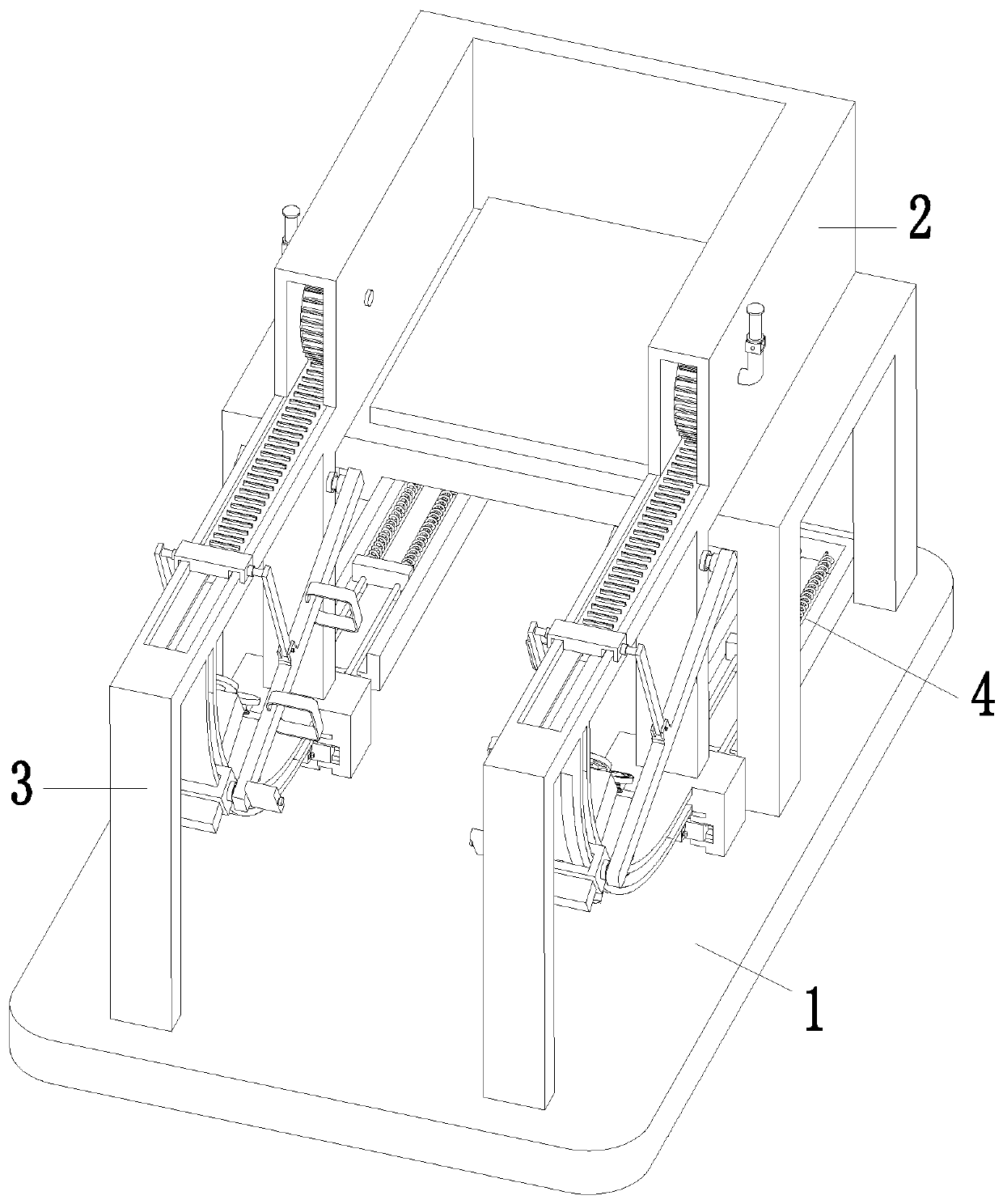 A kind of leg injury rehabilitation training device