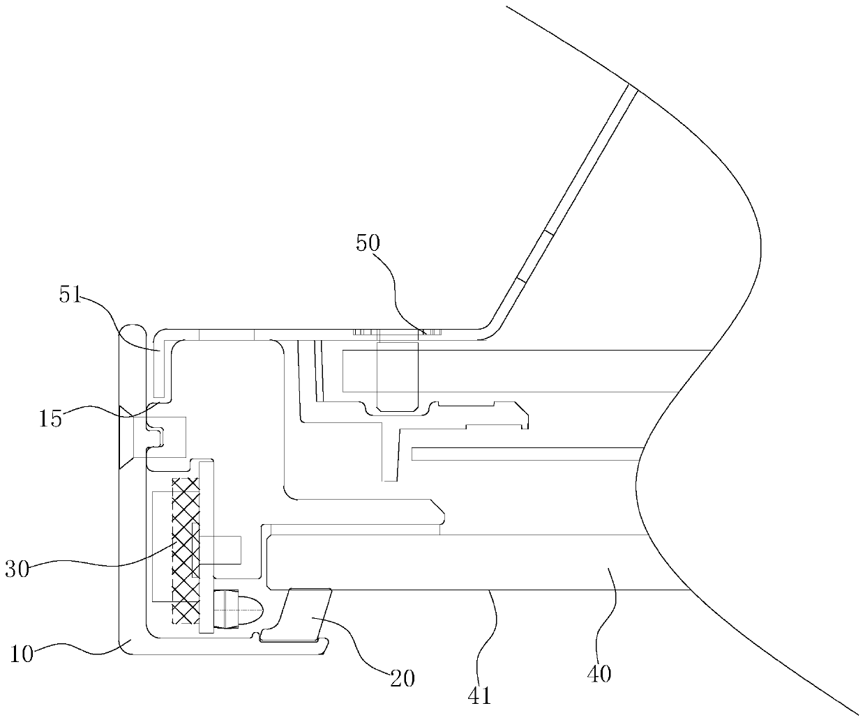 Touch frame and touch display screen