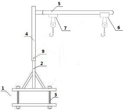 Cyclic hoisting tool