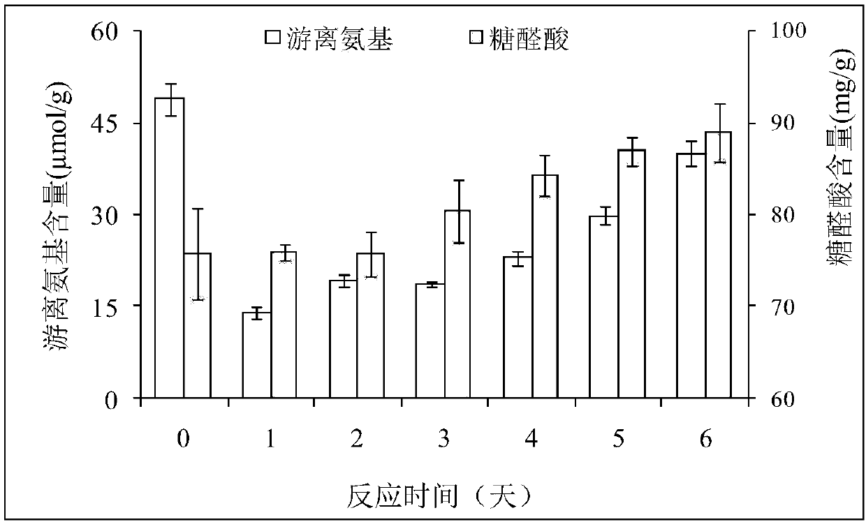 Longan pulp polysaccharide with enhanced functional activity and its green modification preparation method based on endogenous protein binding