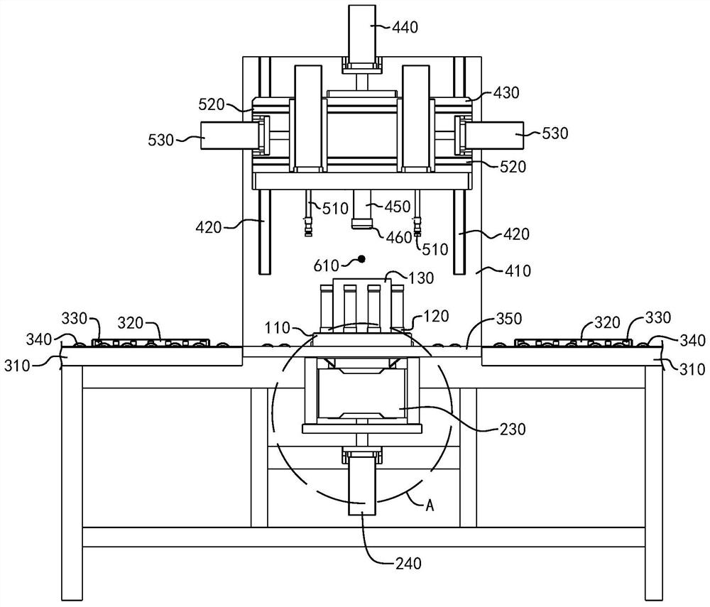 A screw automatic locking device and method for purification column assembly