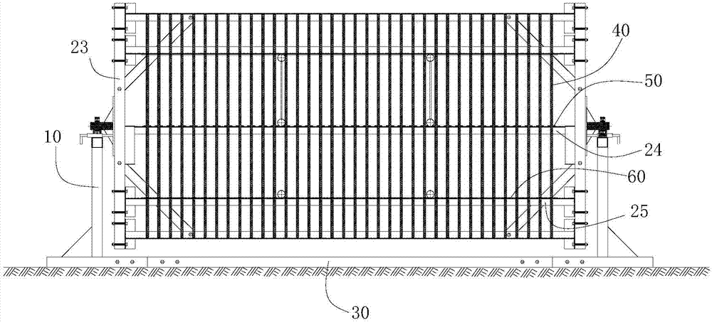 Welding model structure capable of being processed serially and using method of welding model structure