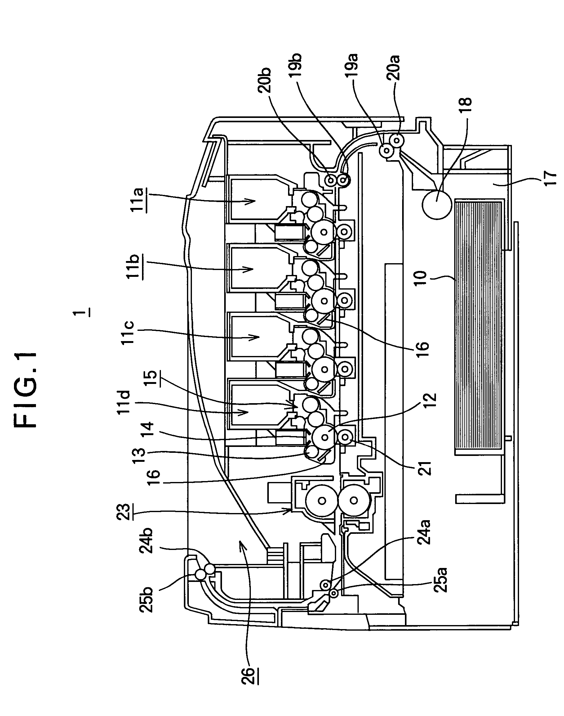 Combined semiconductor device, LED print head, and image forming apparatus