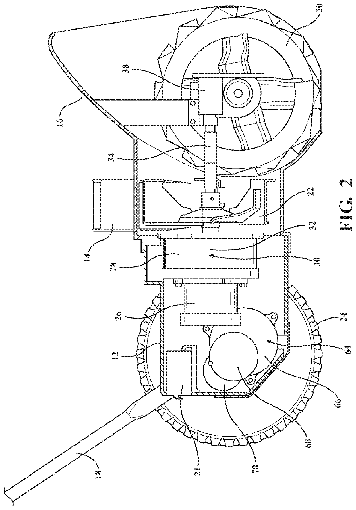 Electric snowblower