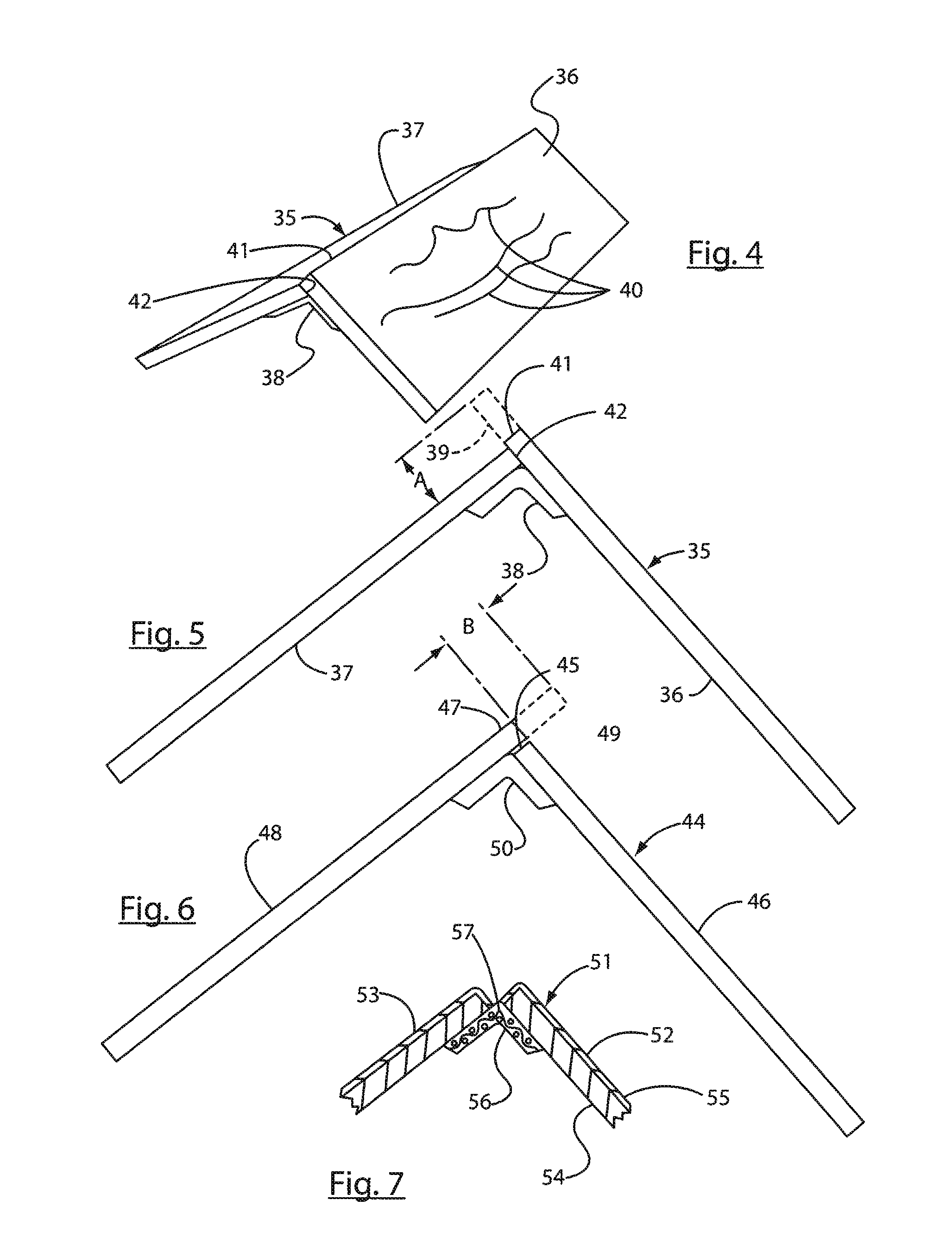 Pre-assembled hip, ridge or rake shingle