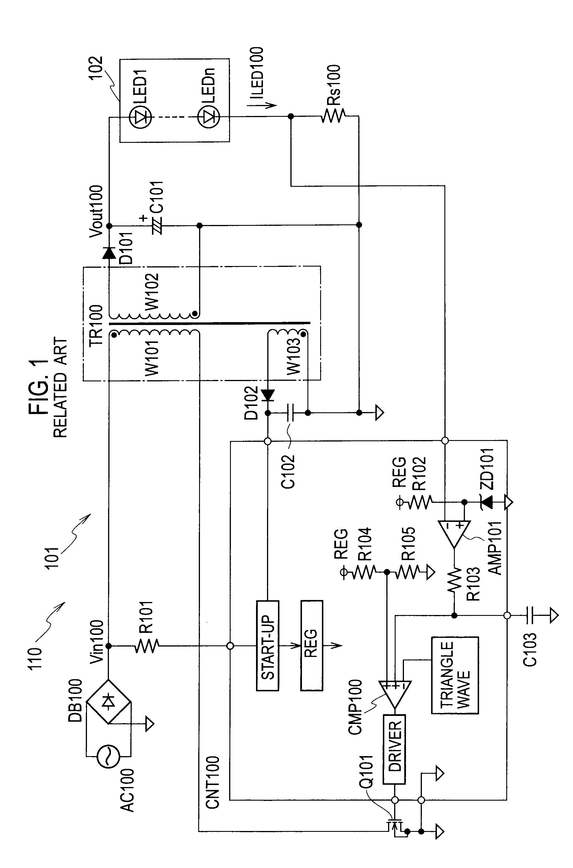 LED driving apparatus and LED lighting apparatus