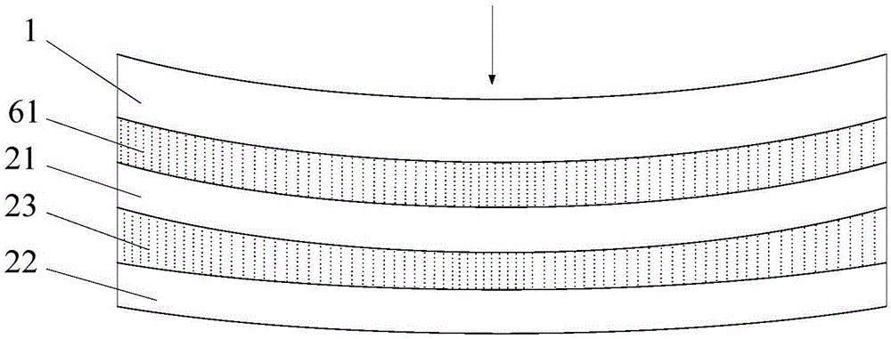 Pressure touch screen and display device