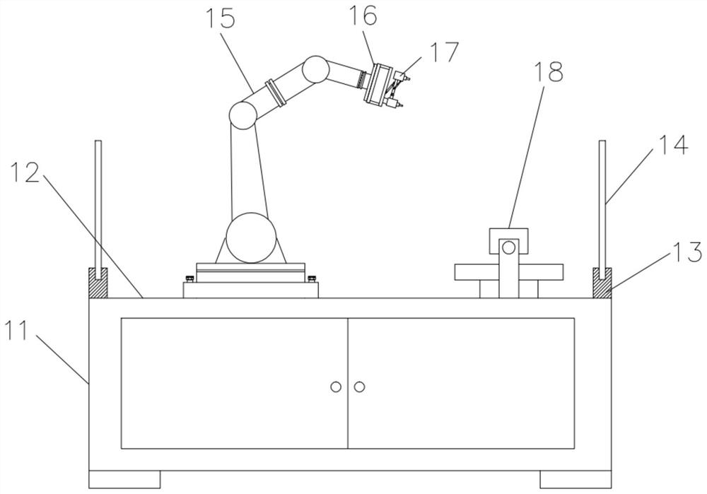 A robot coating device and method