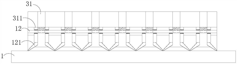 A kind of gear billet mold