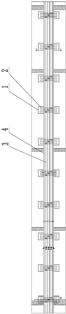 Treatment method for expansion joint of bridge