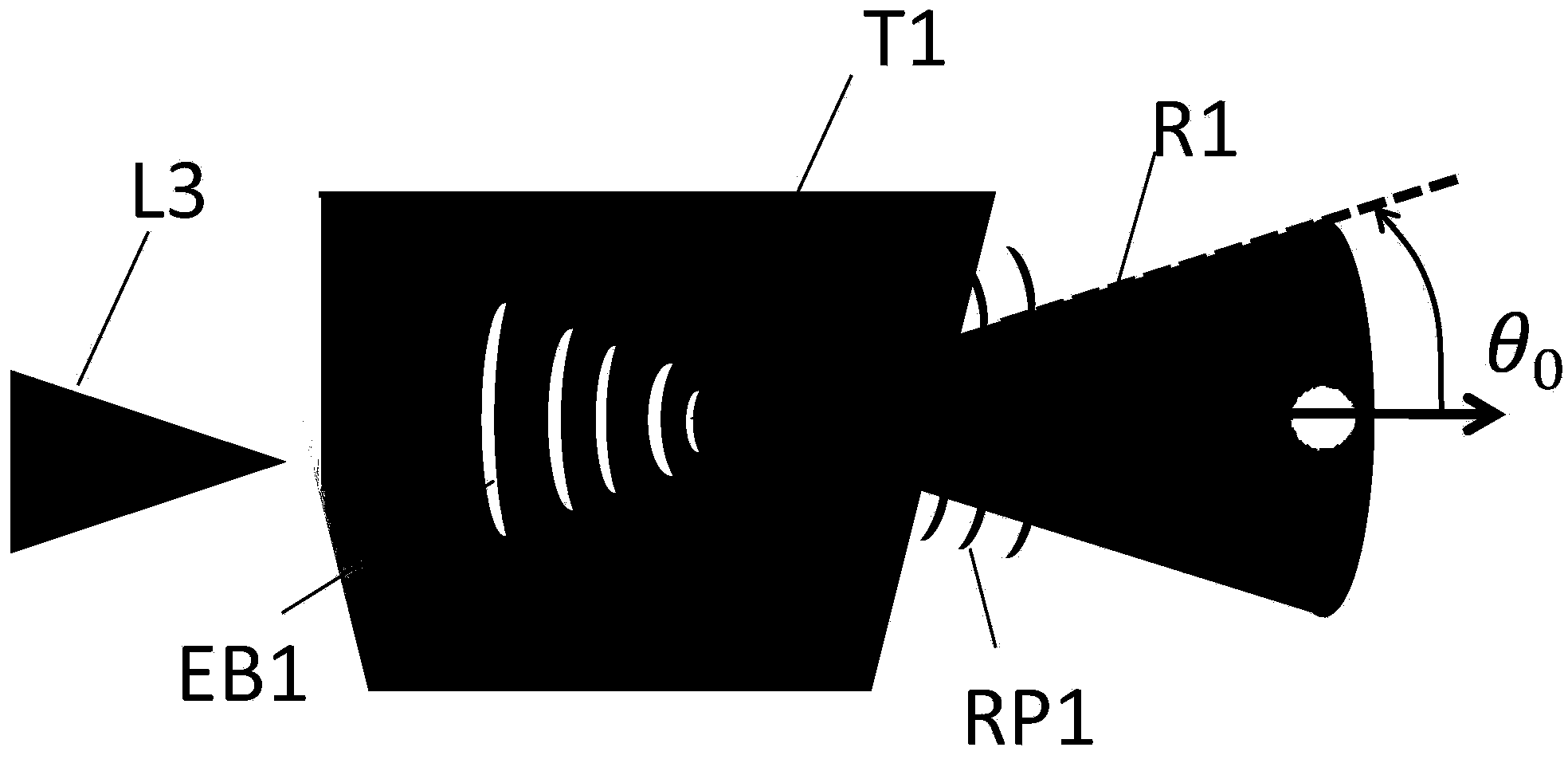 Laser wake field accelerator and method for generating high-light attosecond light pulses