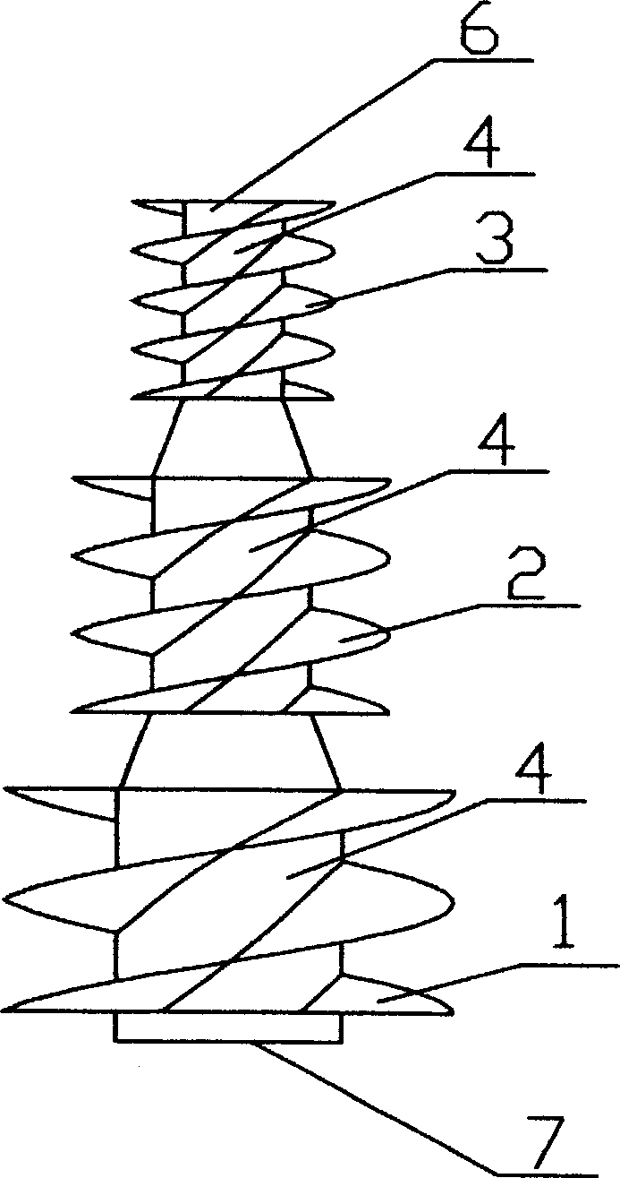 Rotor of hydraulic pulper