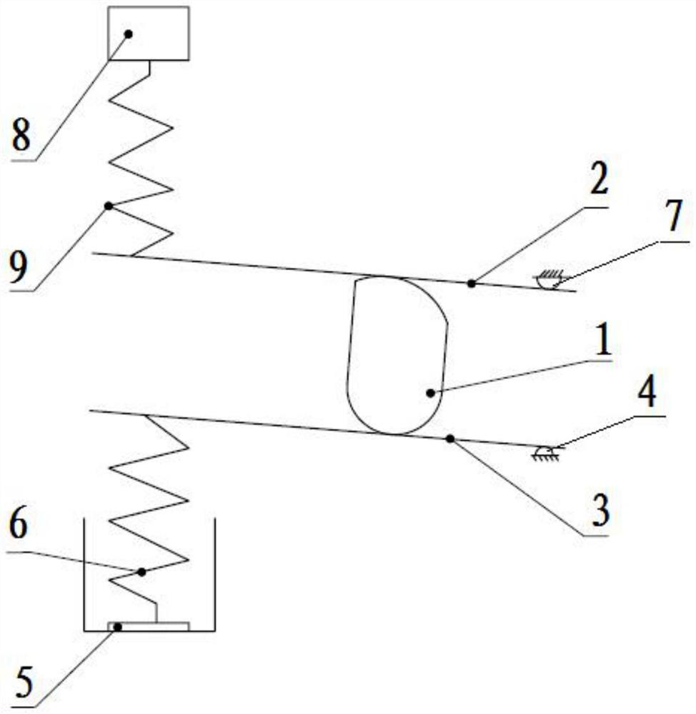 Balance lever structure for adjusting torque of throttle lever