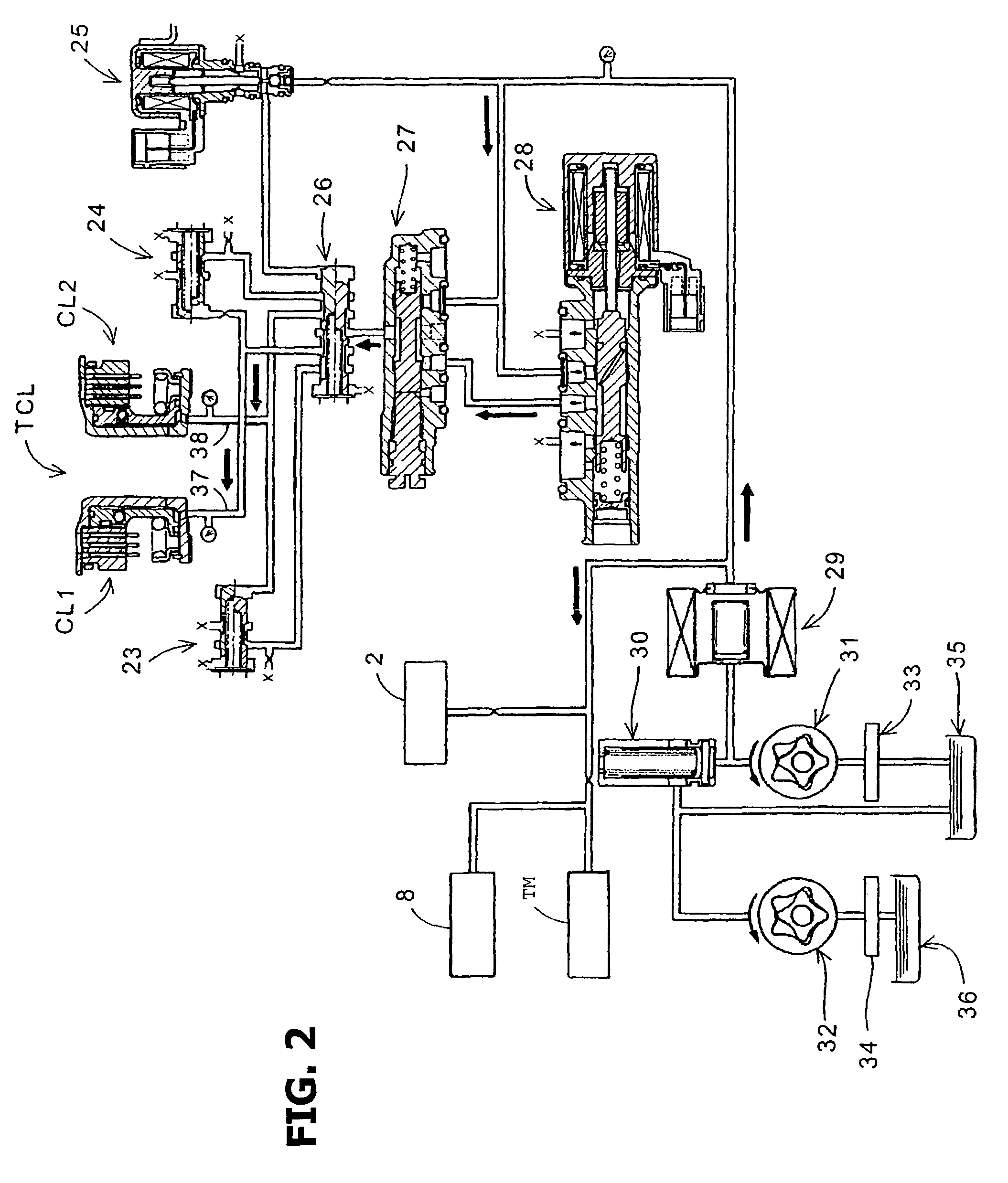 Automatic transmission assembly for a vehicle, and vehicle incorporating same