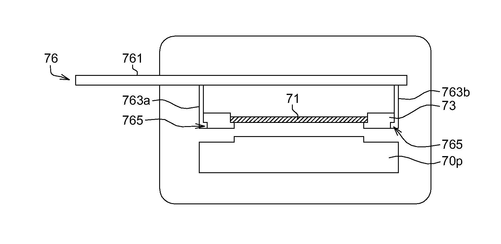 Wafer processing chamber and method for transferring wafer in the same