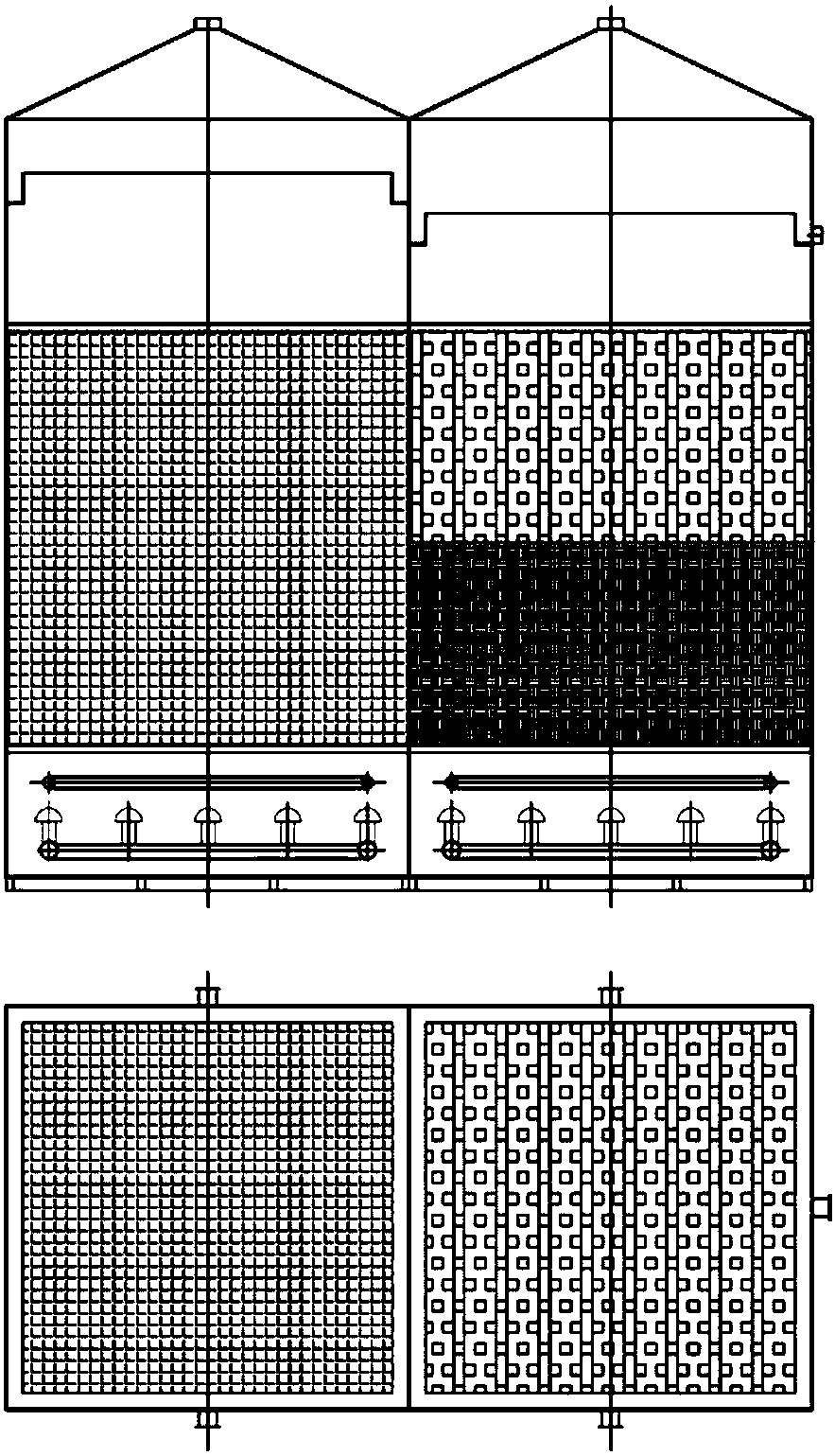 Method for preparing and applying ozone-enhanced catalysis material