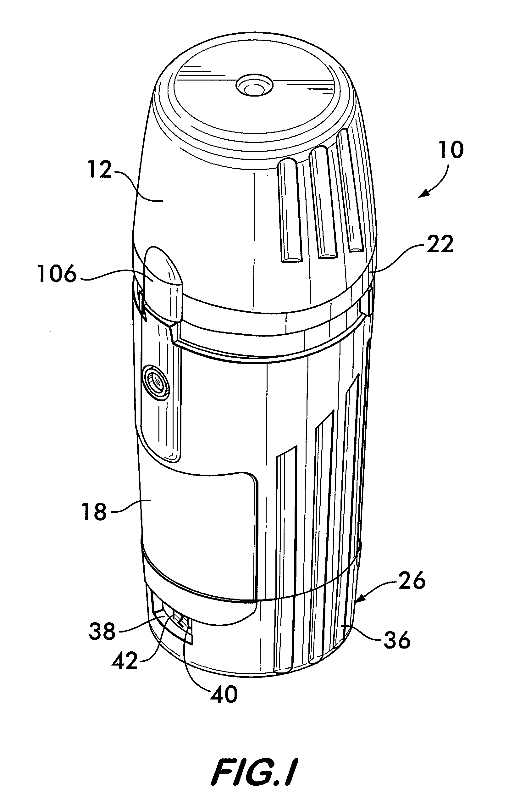 Mechanical doses counter for a powder inhaler