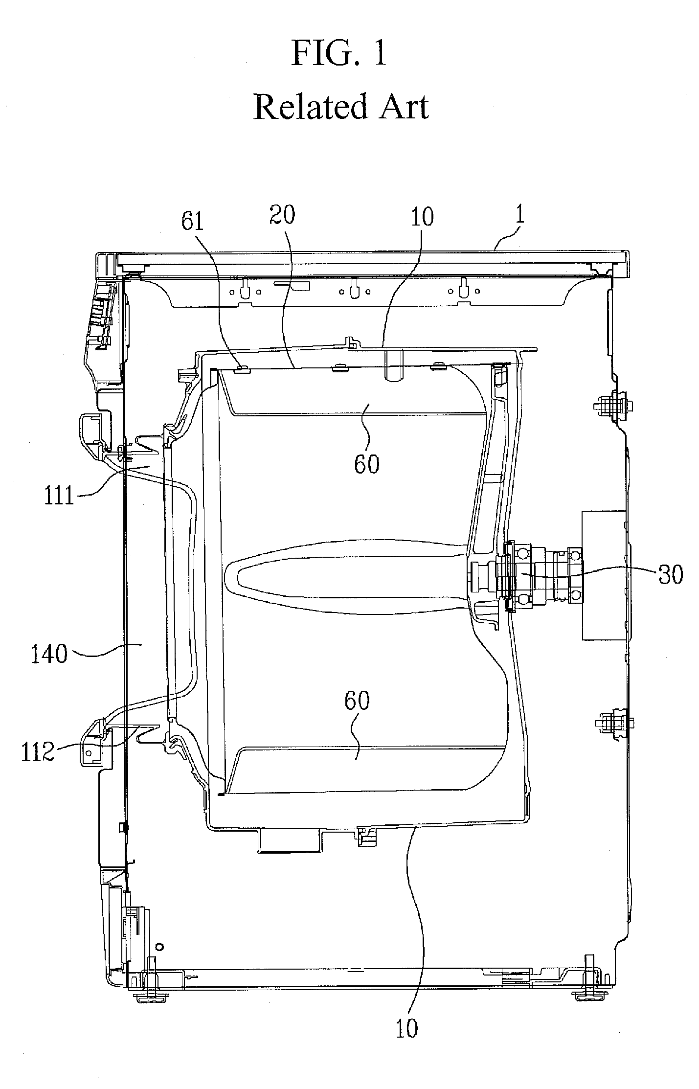 Washer and method of forming drum thereof