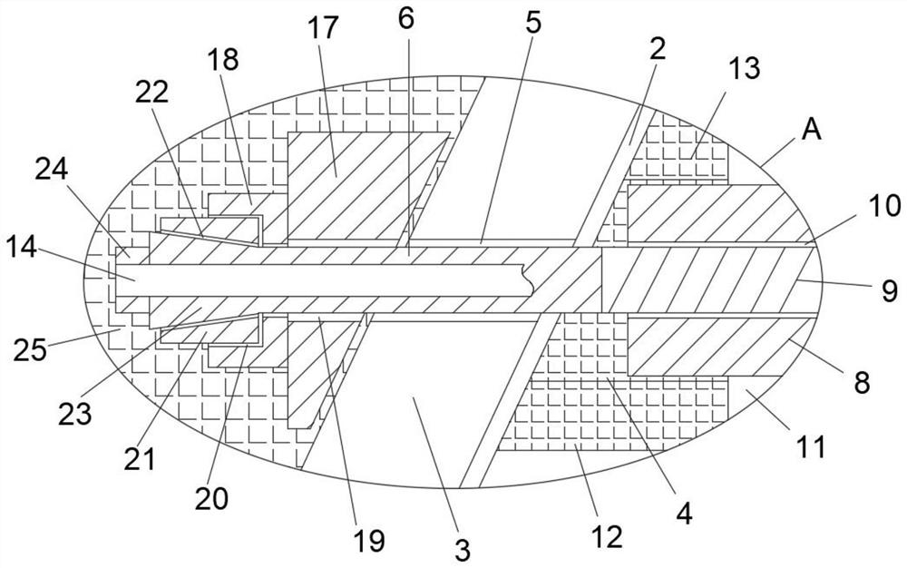 A kind of geotechnical engineering slope reinforcement device and reinforcement method