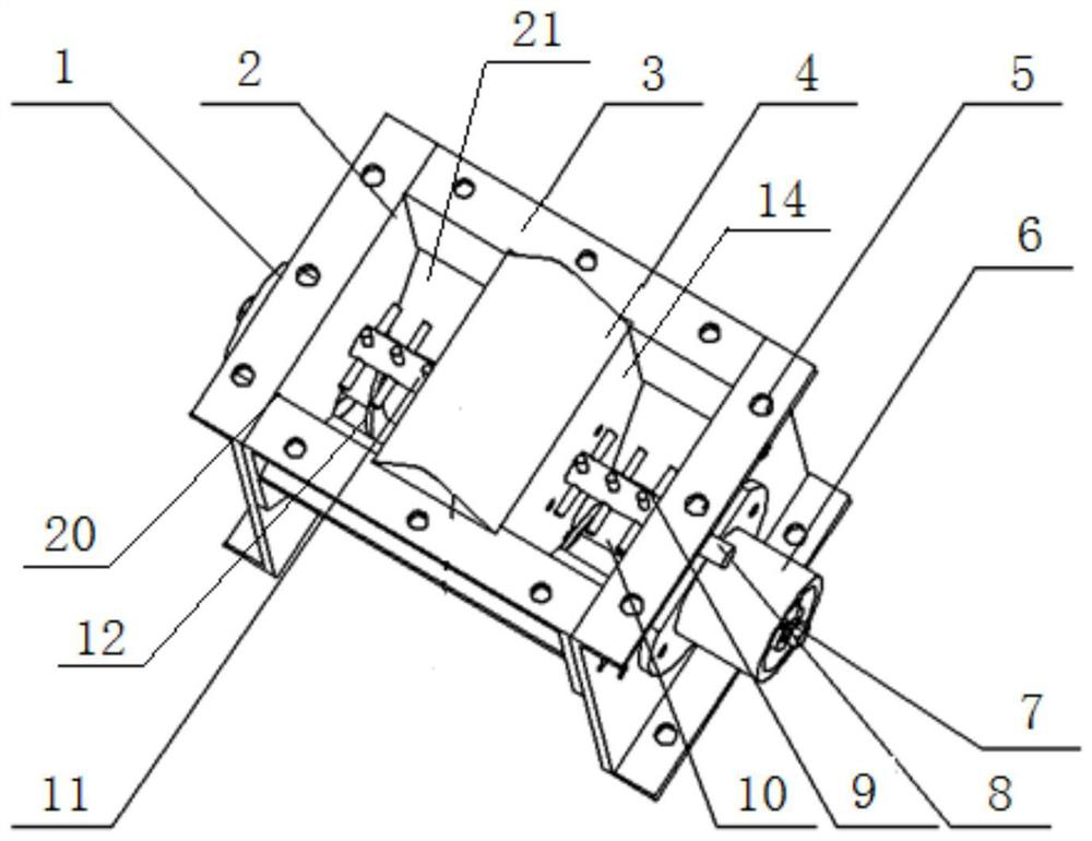 One-device double-row quantitative spiral fertilizer device