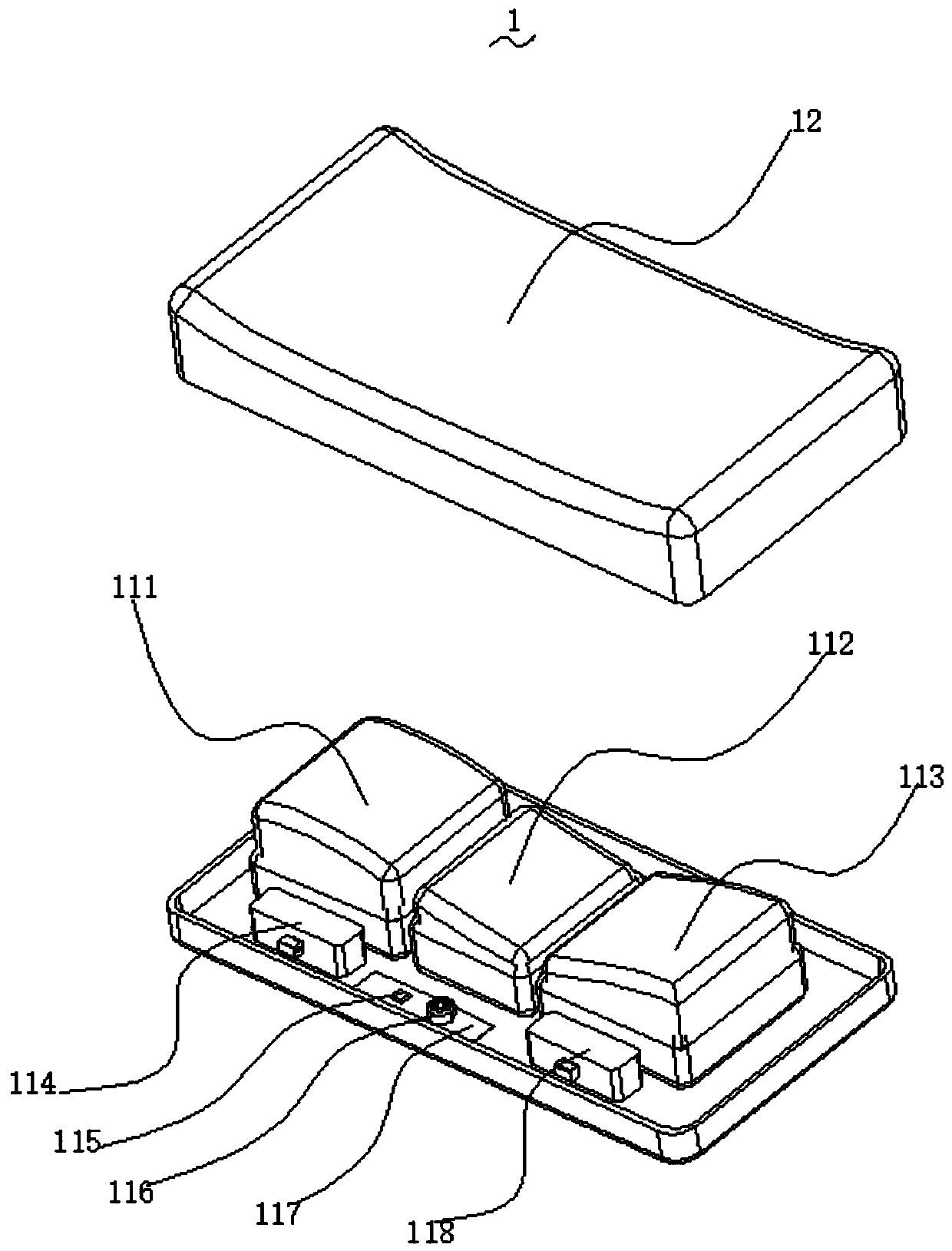 Sleep snoring monitoring and preventing alarm device