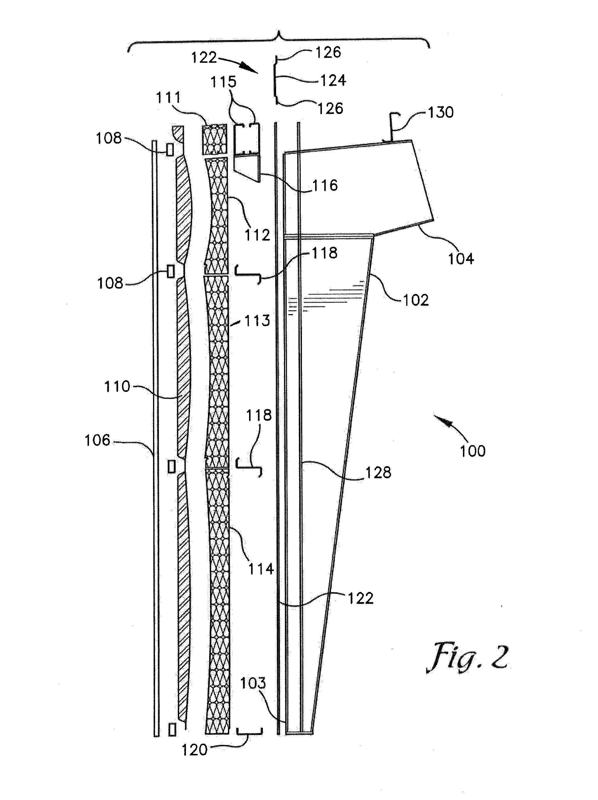 Wall System With Vapor Barrier Securement