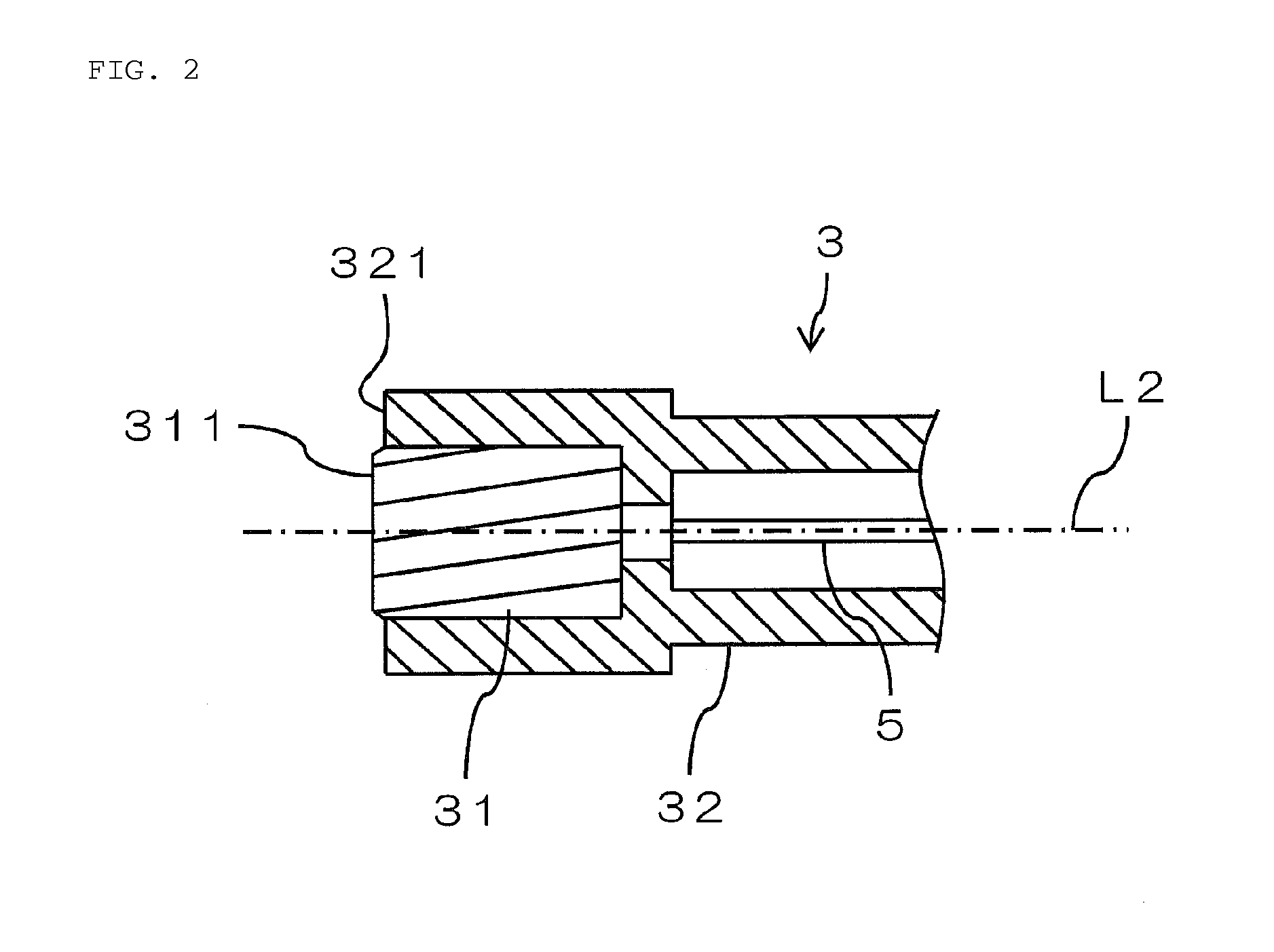 Optical measurement probe, and optical measurement device provided with the same