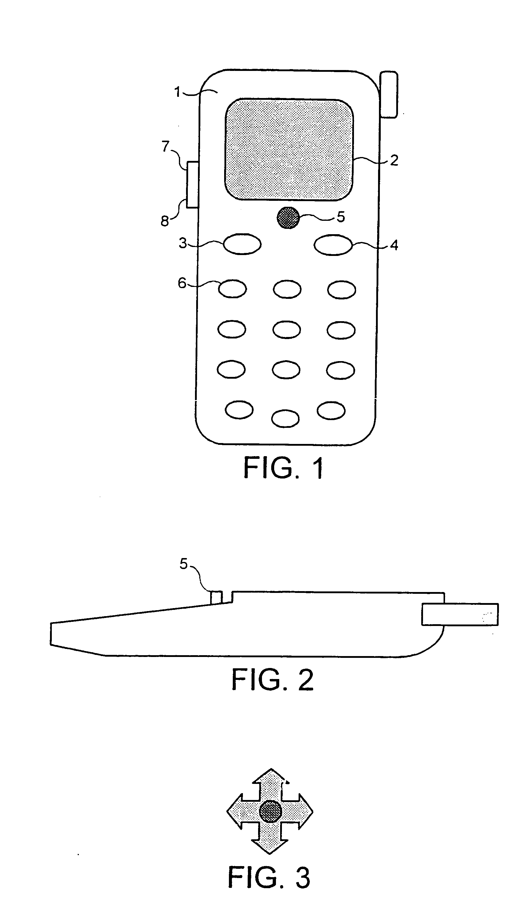 Mobile telephone with improved man machine interface