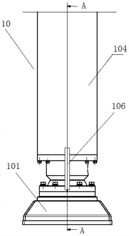 Eight-supporting-point leveling method for rocket launching platform