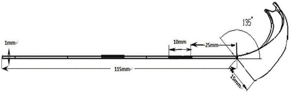 Special draw hook for forming chin