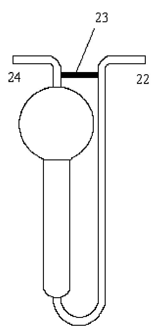 System for simulating smoker's organ to absorb main stream smoke during smoking