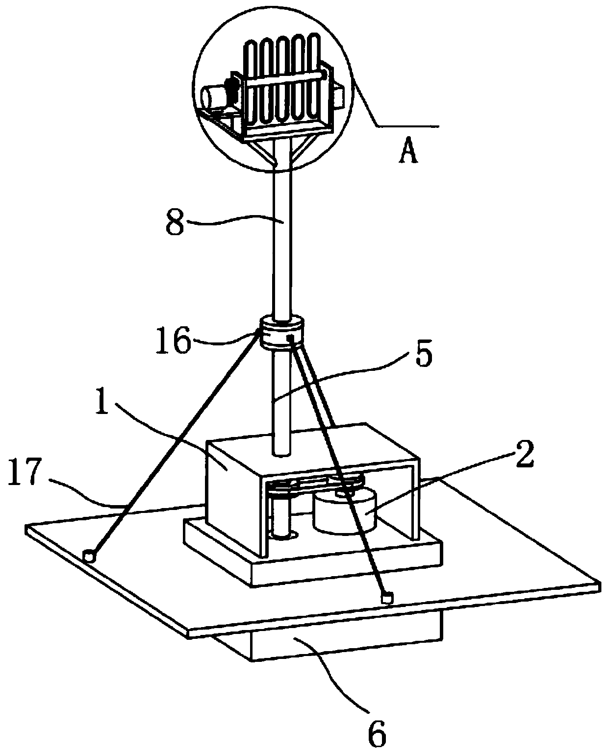 Easy-to-adjust household antenna